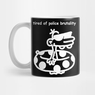 Manny Heffley tired police brutality Mug